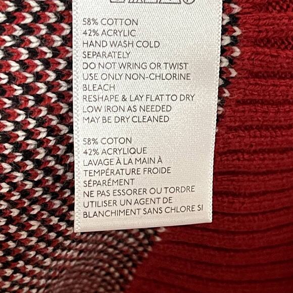 URBAN OUTFITTERS • Tartan Dog Knit Sweater • L - Picture 5 of 6